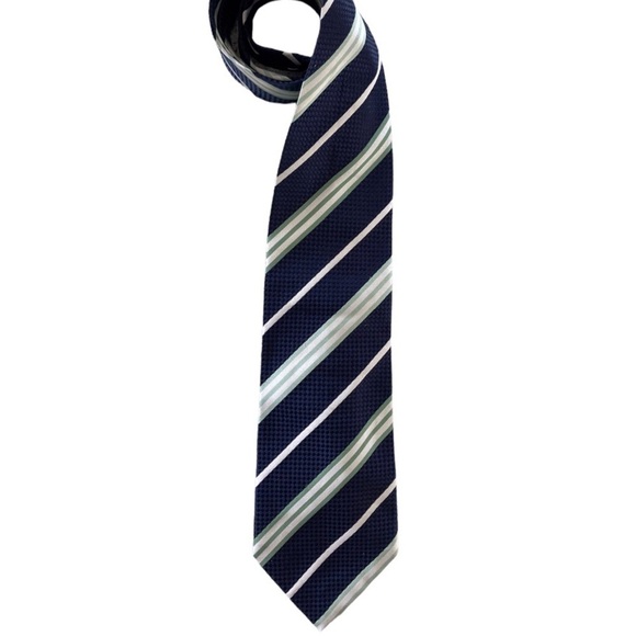 Burberry London Striped Silk Tie - Picture 7 of 7